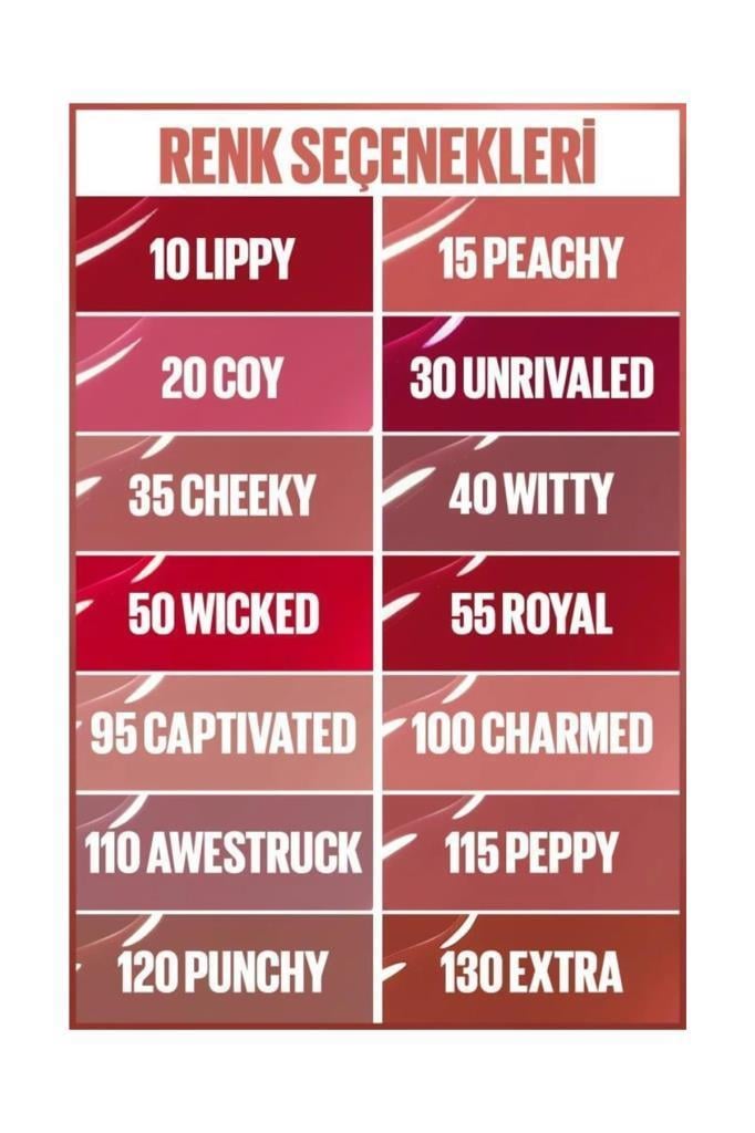 Maybelline New York Super Stay Vinyl Ink 110 Awestruck Ruj