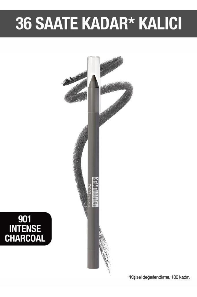 Maybelline New York Tattoo Liner Gel Pencil 901 Intense Charcoal Göz Kalemi