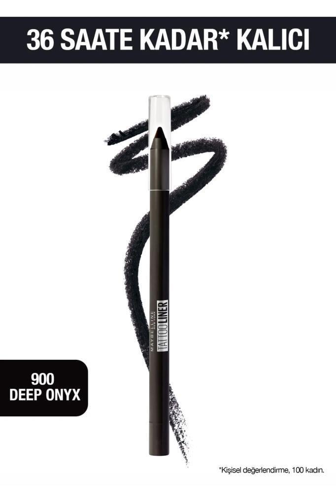 Maybelline New York Tattoo Liner Gel Pencil 900 Deep Onyx Göz Kalemi