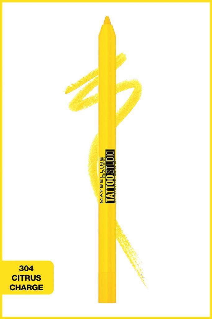 Maybelline New York Tattoo Liner Jel 304 Citrus Charge Göz Kalemi 
