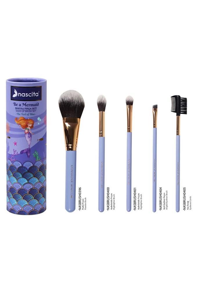 Nascita Be A Mermaid Deniz Kızı Makyaj Fırça Seti 5Li 
