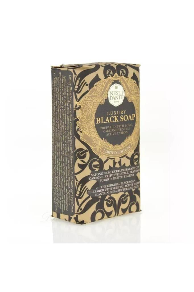 Nesti Dante Luxury Black Canlandırıcı&Sıkılaştırıcı Aktif Karbon Katı Sabun 250 gr