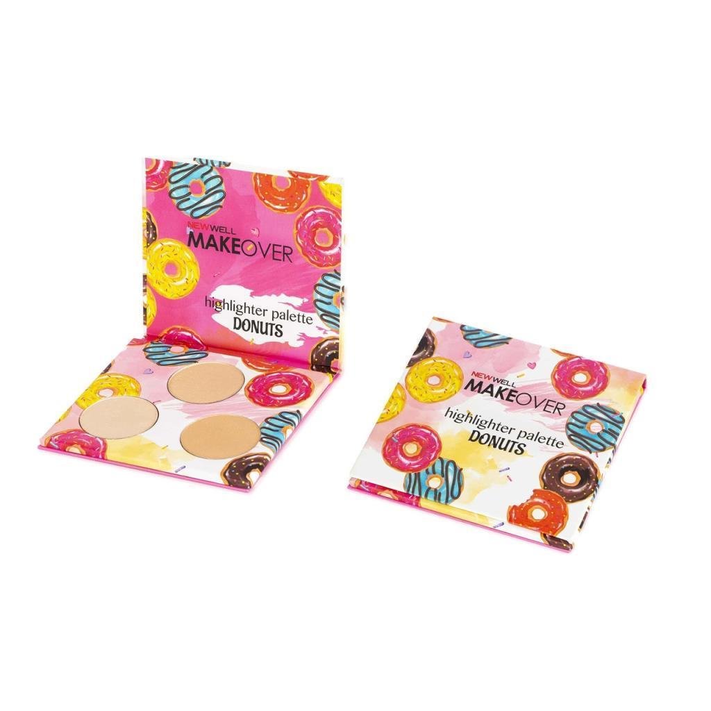 Newwell Makeover Highlighter Palatte Donuts
