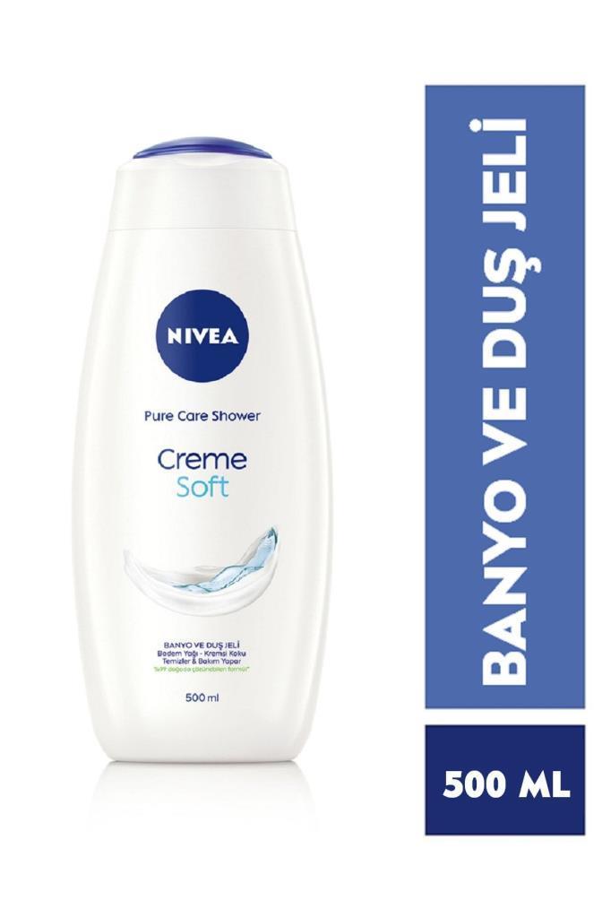 Nivea Creme Soft&Almond Oil Duş Jeli 500 ml
