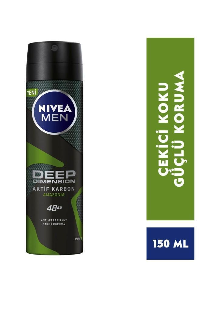 Nivea Men Deep Dimension Amazonia Deodorant 150 ml