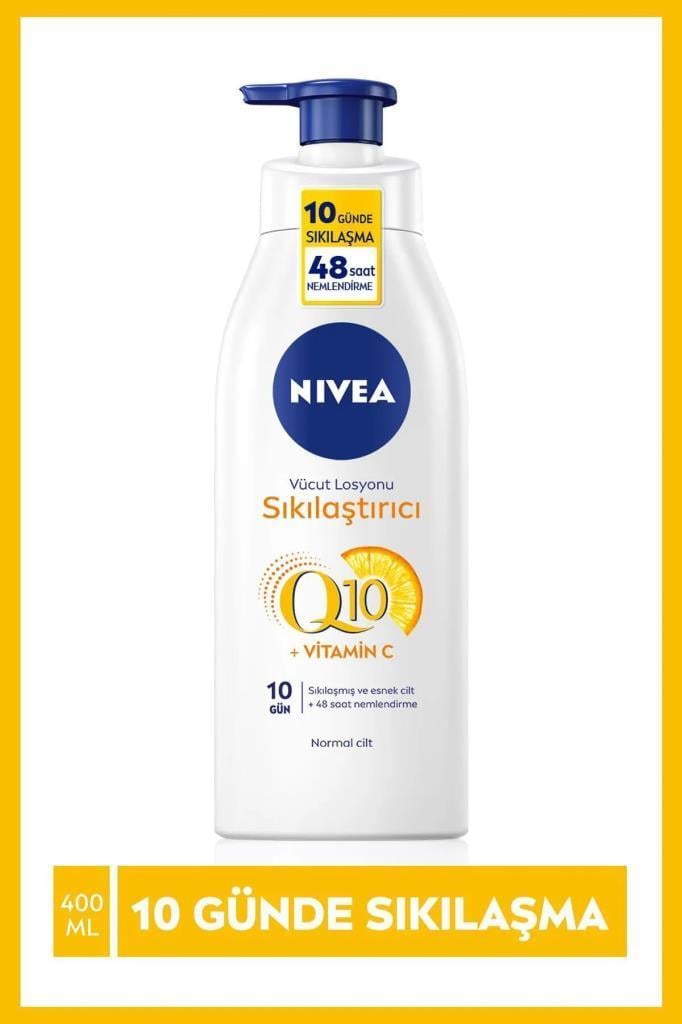 Nivea Q10+Vitamin C Sıkılaştırıcı Nemlendirci Vücut Losyonu 400 ml