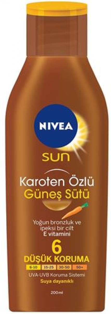 Nivea Sun Karoten Özlü Güneş Sütü 200 ml
