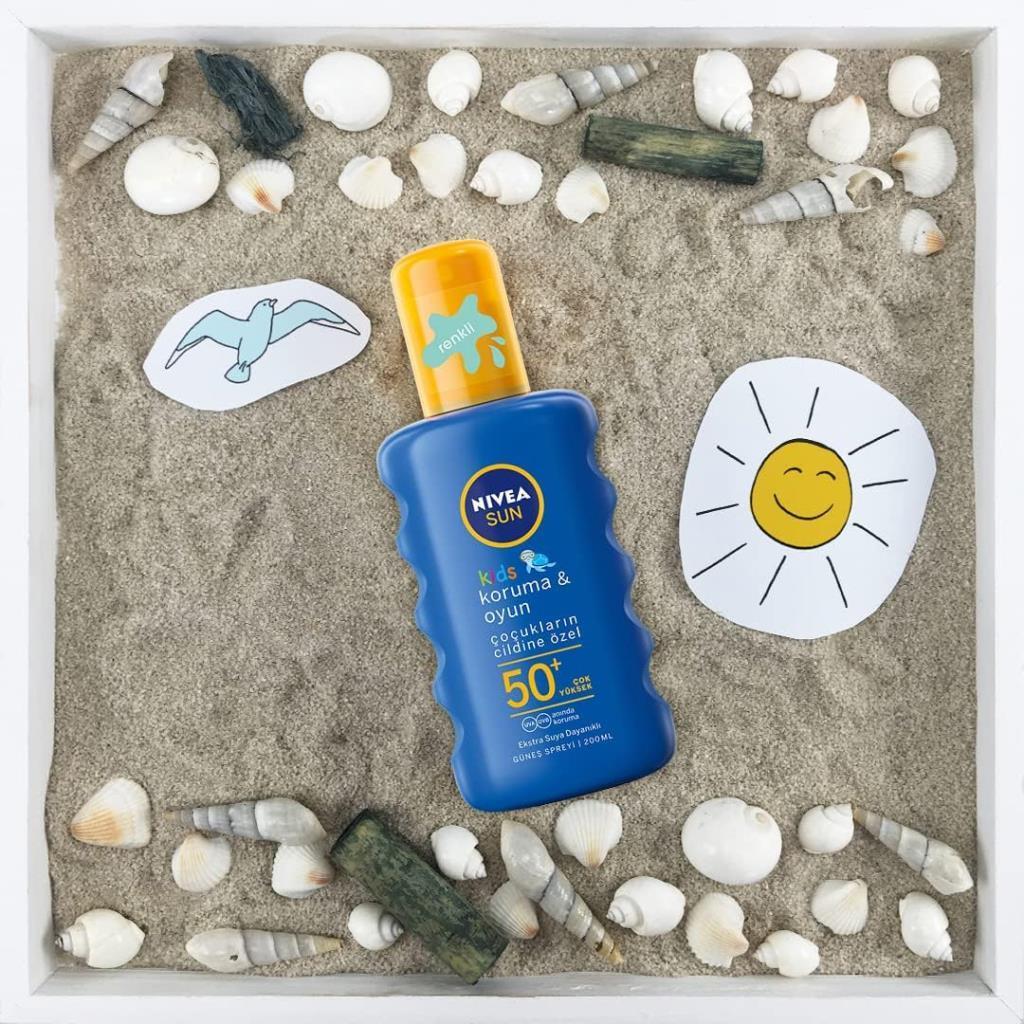 Nivea Sun SPF 50+ Koruma&Bakım Çocuk Güneş Spreyi 200 ml