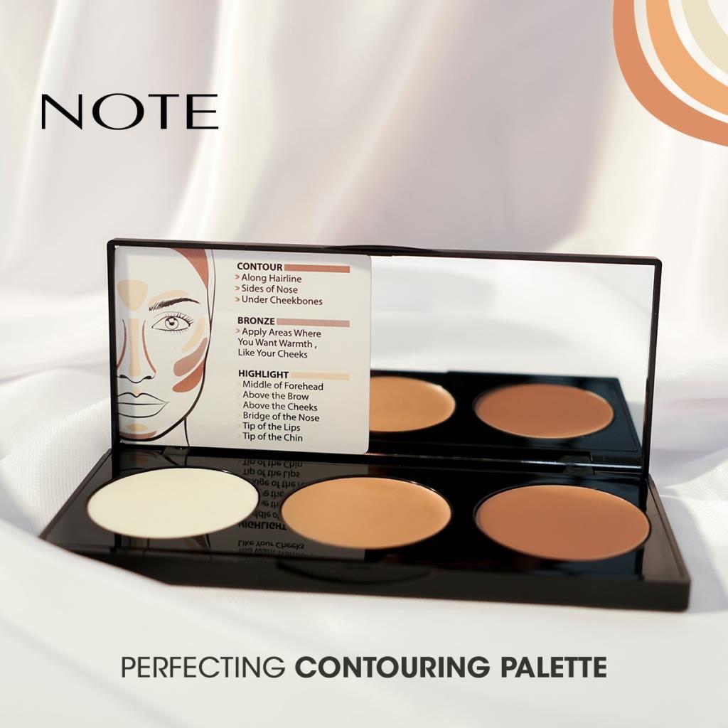 Note Perfecting Kontür Paleti 01 Light Medium
