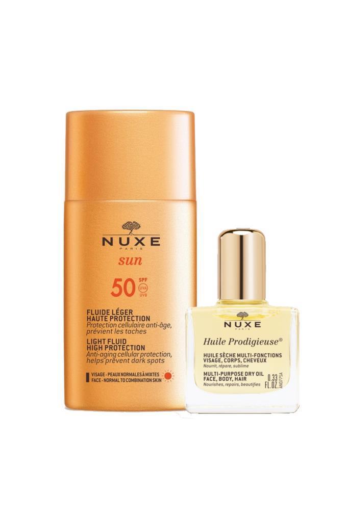 Nuxe Sun Light Fluid High Protection SPF50 50 ml Set