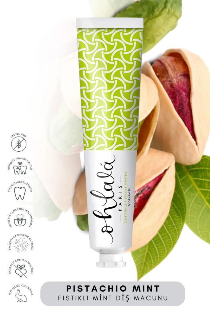 Ohlala Pistachio Mint Antep Fıstığı-Nane Diş Macunu 75 ml