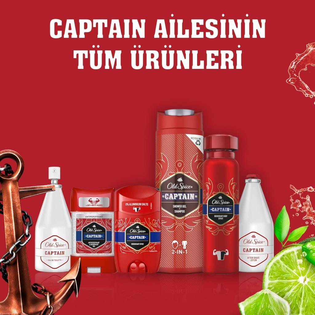 Old Spice Captain 3ın1 Duş Jeli Şampuan 400 ml