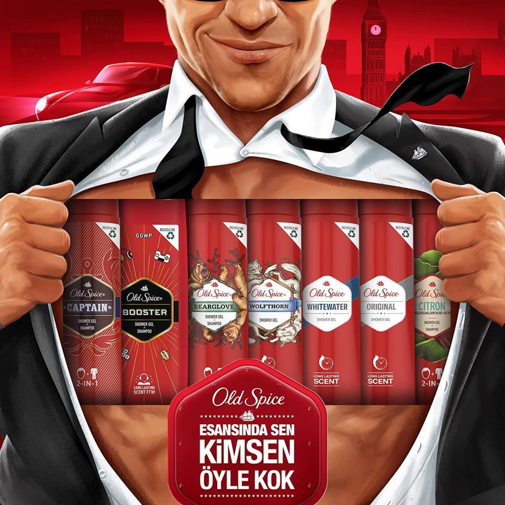 Old Spice Captain Shower 50 ml Duş Jeli+Şampuan