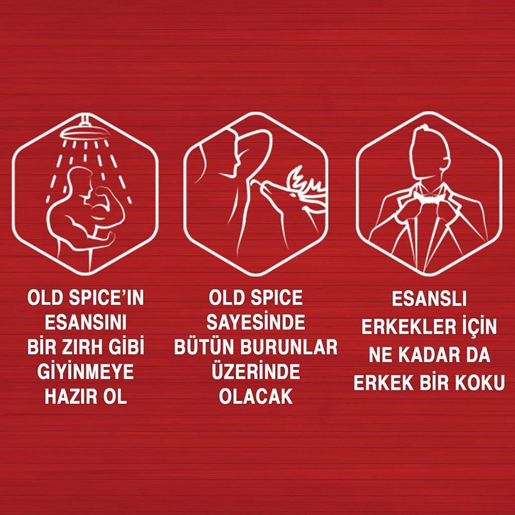 Old Spice Captain Shower 50 ml Duş Jeli+Şampuan