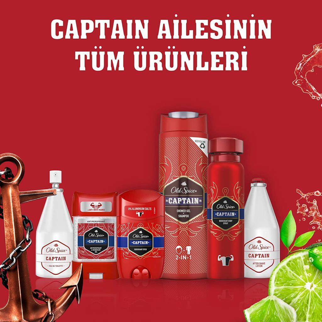 Old Spice Captain Shower 50 ml Duş Jeli+Şampuan