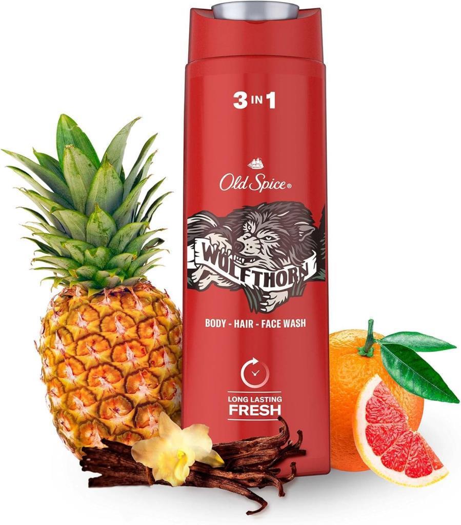Old Spice Wolfthorn 3 In1 Duş Jeli+Şampuan 400 ml