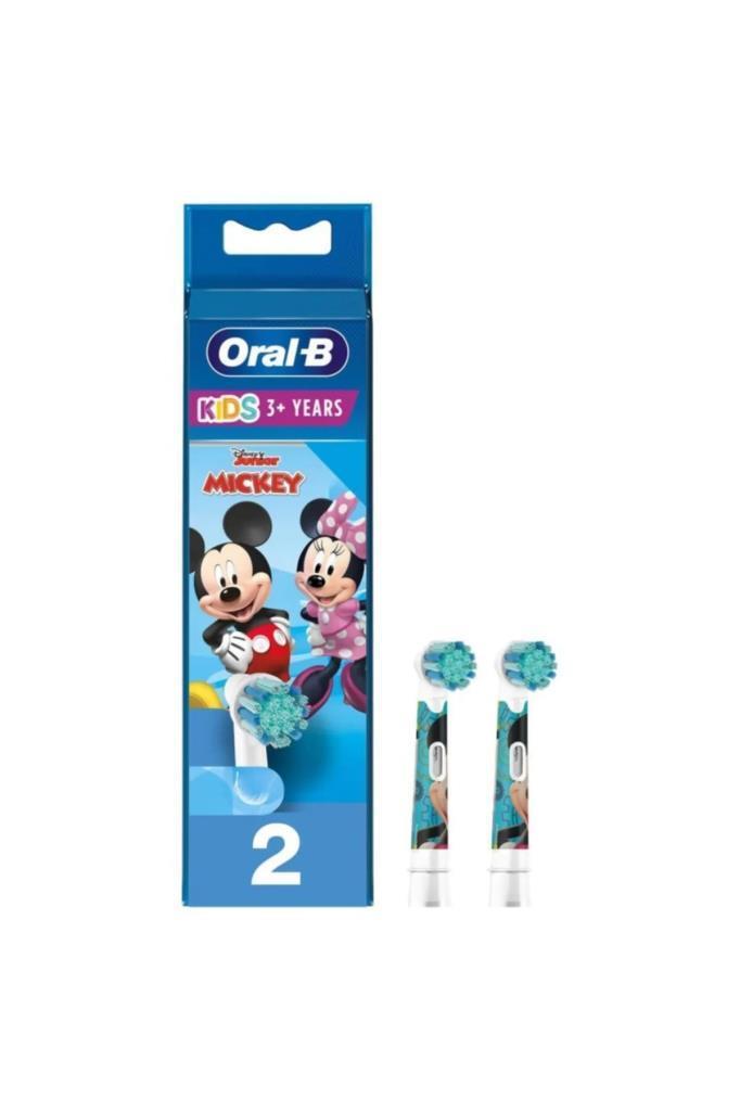 Oral-B Çocuklar Için Extra Yumuşak 2li Yedek Diş Fırça Başlığı MICKEY