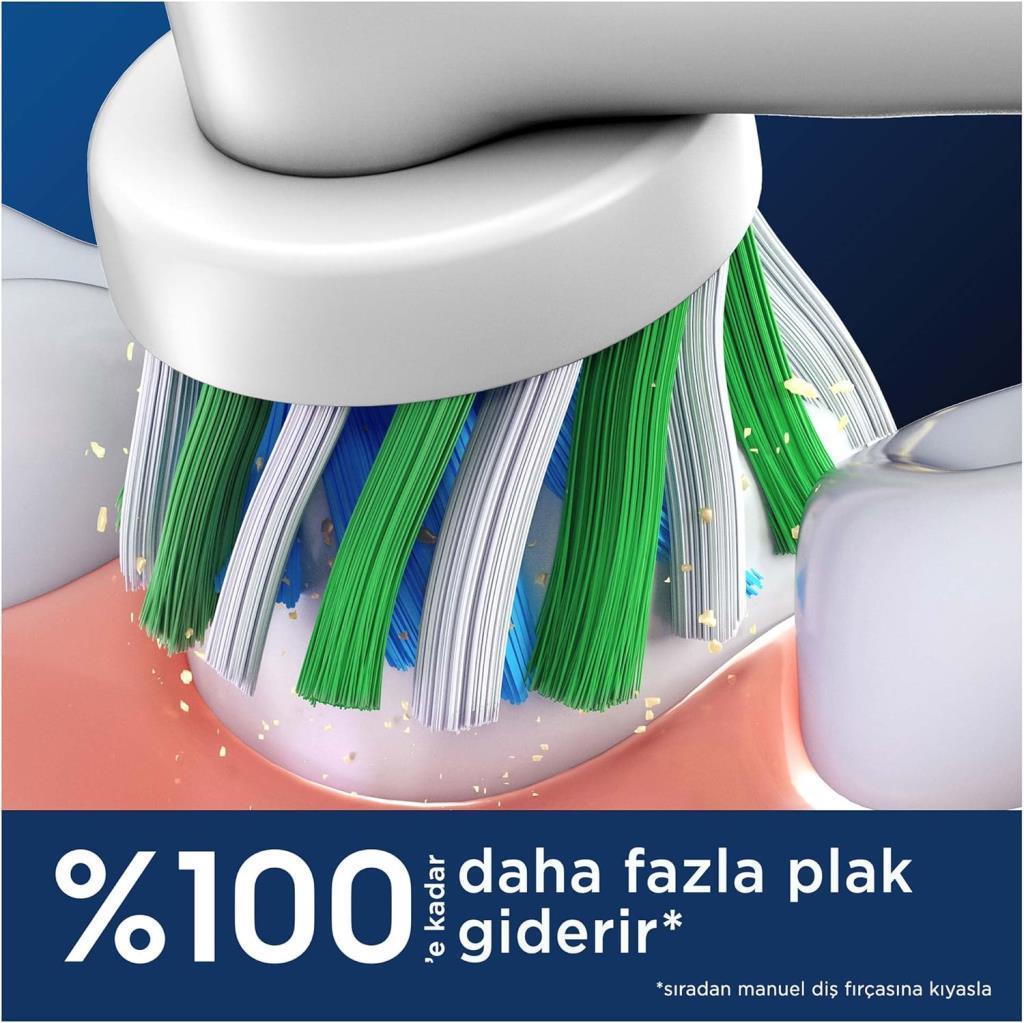 Oral-B Cross Action X-Filament Şarjlı Diş Fırçası Yedek Başlığı 2 Adet