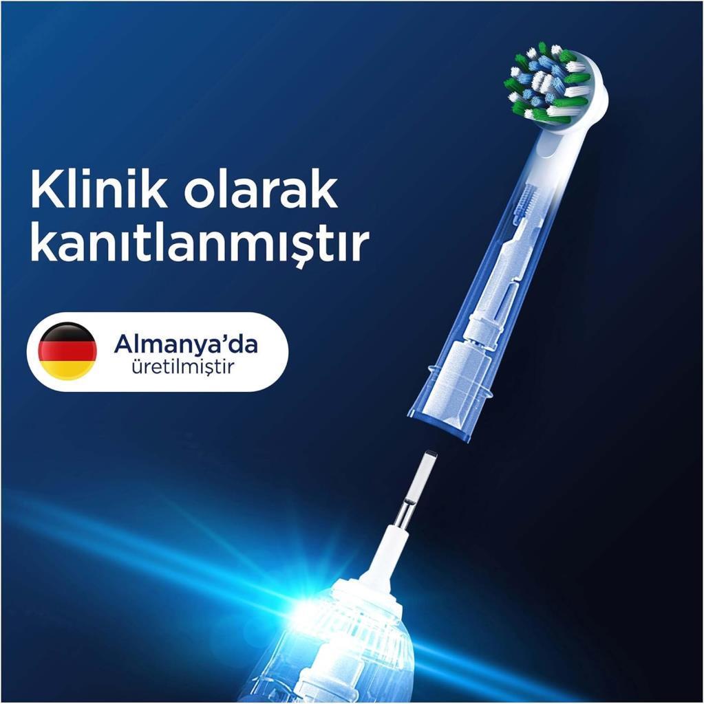Oral-B Cross Action X-Filament Şarjlı Diş Fırçası Yedek Başlığı 2 Adet