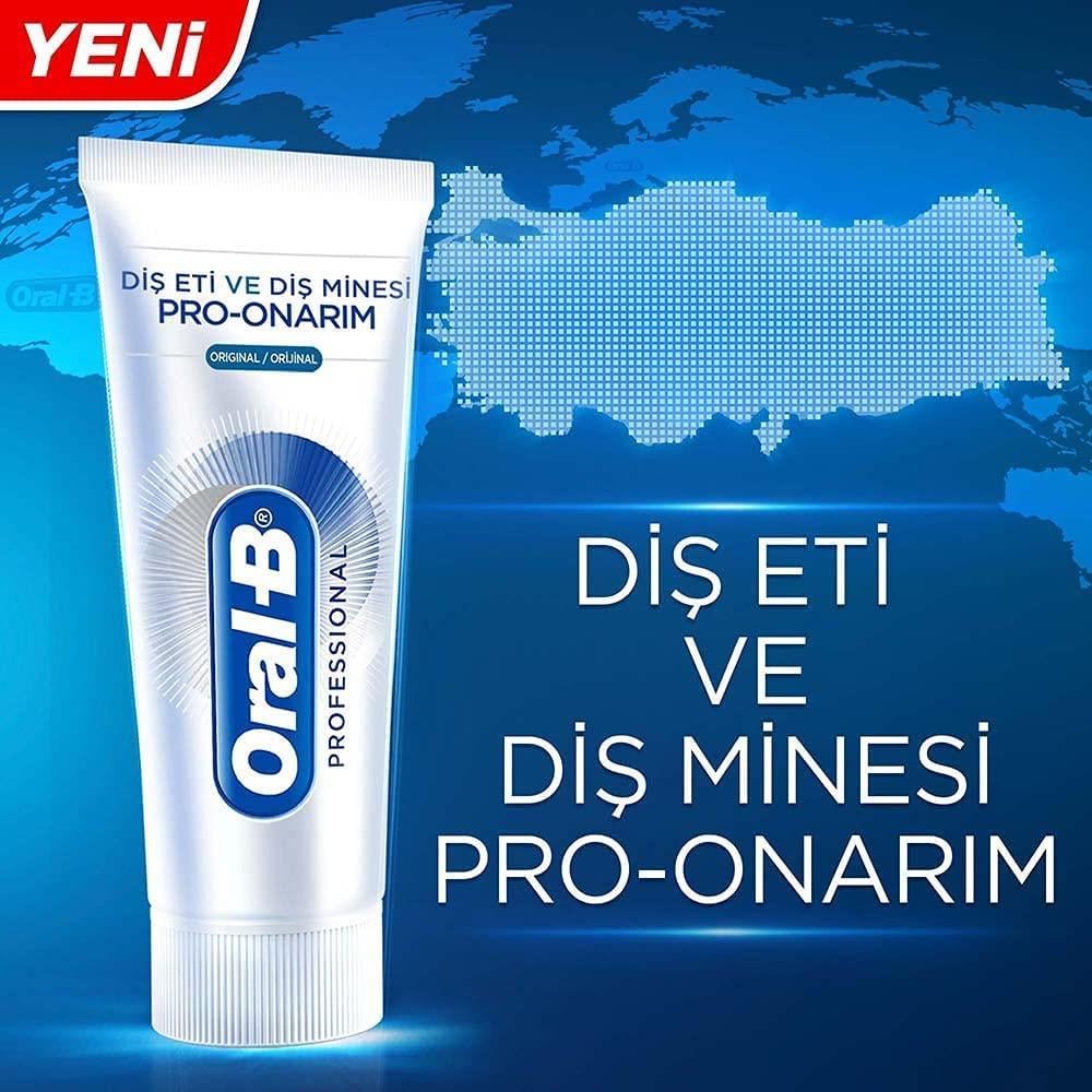 Oral-B Professional Diş Eti Minesi İçin Pro-Onarım Diş Macunu 50 ml