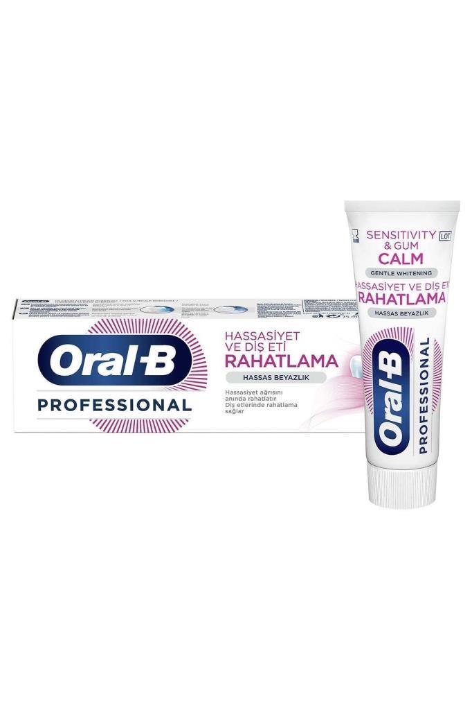 Oral-B Professional Hassasiyet Ve Diş Eti Rahatlama Beyazlık Diş Macunu 75 ml