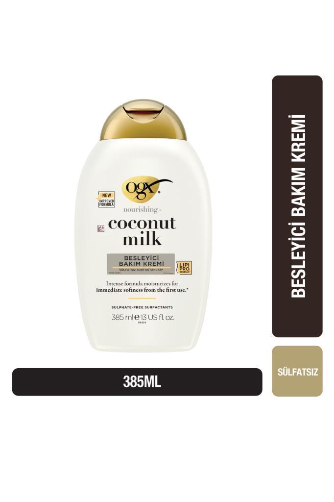 Organix Coconut Milk Besleyici Saç Bakim Kremi 385 ml