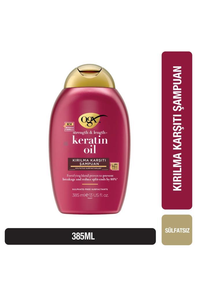 Organix Keratin Oil Kırılma Karşıtı Şampuan 385 ml
