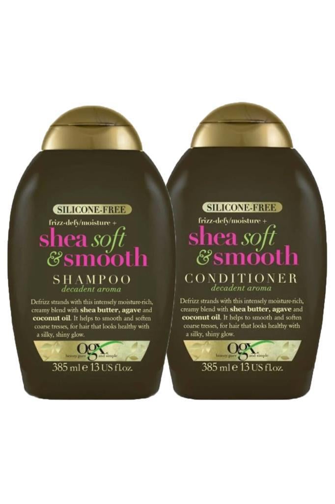 Organix Shea Soft & Smooth Şampuan 385 ml + Saç Kremi 385 ml