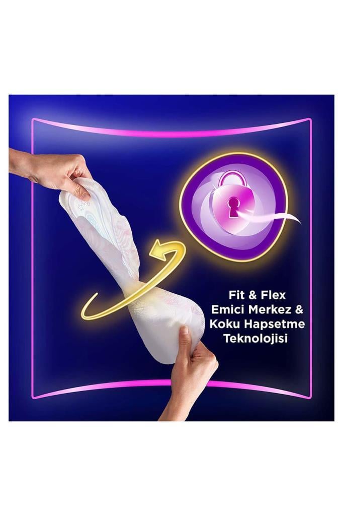 Orkid Platinum Gece Ekstra (BOY 4) 10 Adet Hijyenik Ped