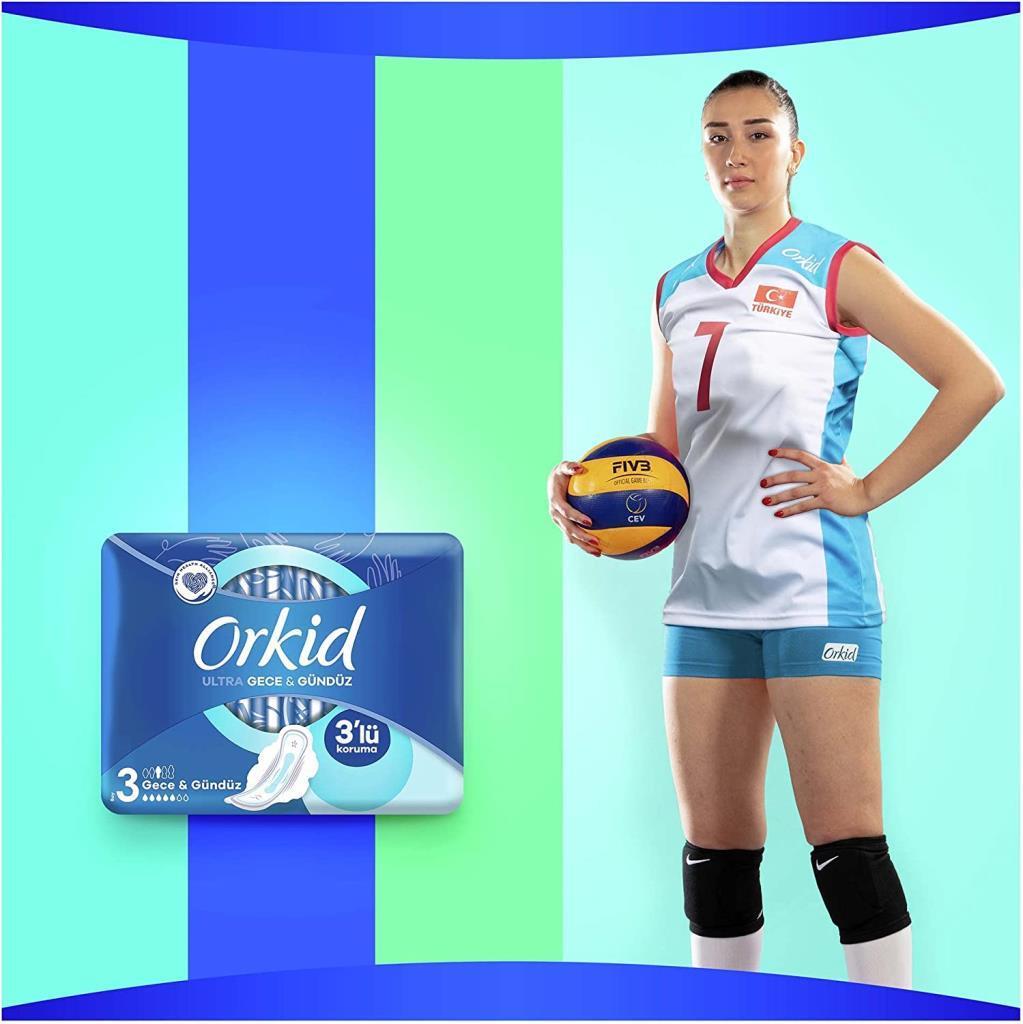 Orkid Ultra Extra Koruma Gece&Gündüz 18 Adet Hijyenik Ped 