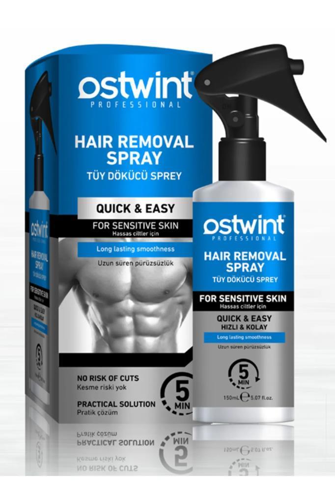 Ostwint Hassas Cilter İçin Erkek Tüy Dökücü Sprey 150 ML
