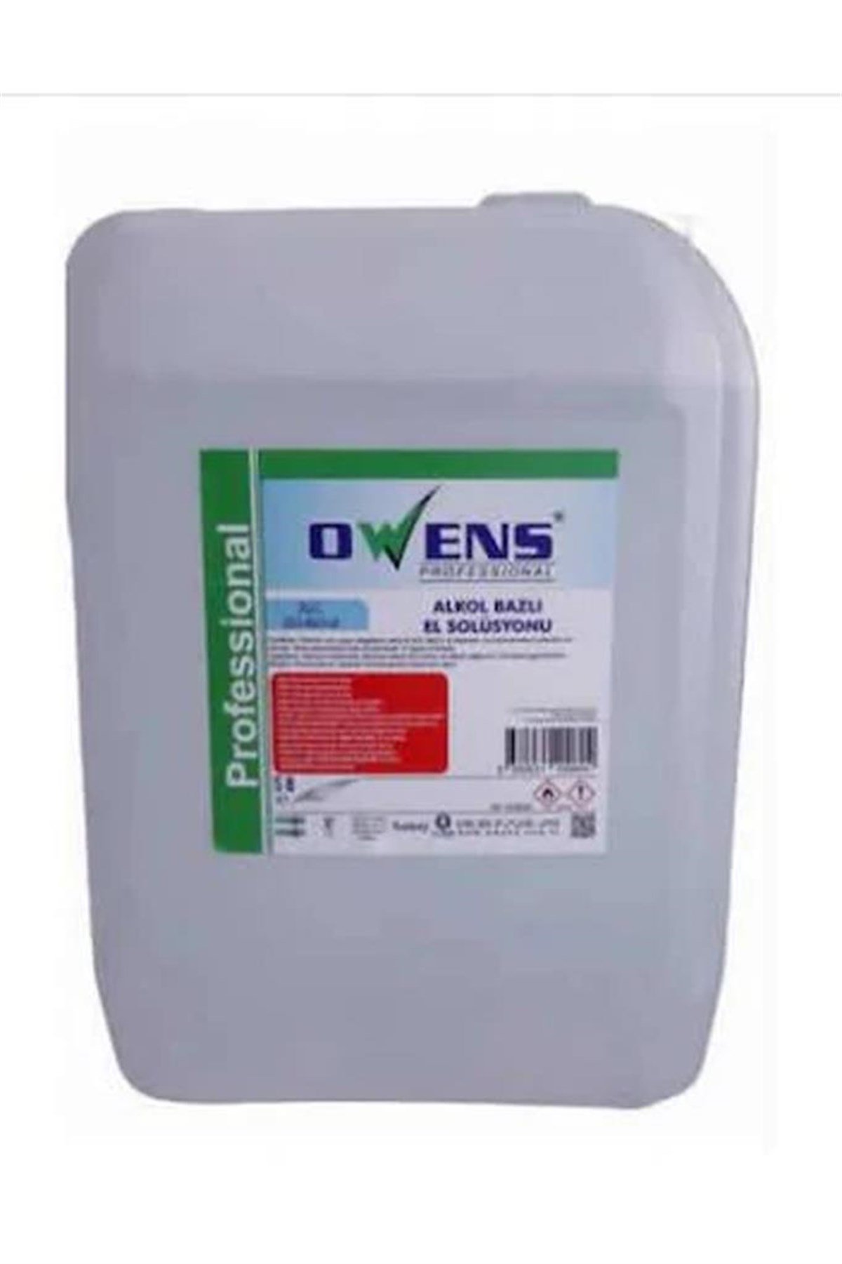 Owens Alkol Bazlı El Solüsyonu 5 litre