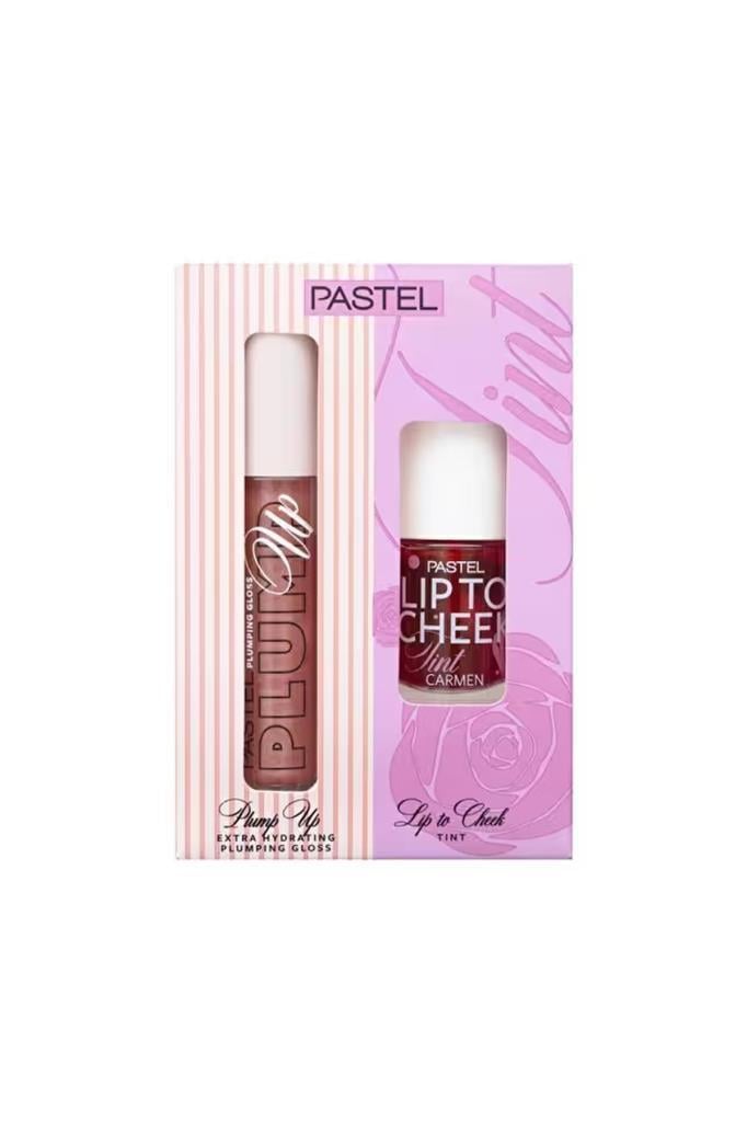 Pastel Plump Up Dudak Parlatıcısı 202 Loverdose &Lip To Cheek Tint 01 Carmen