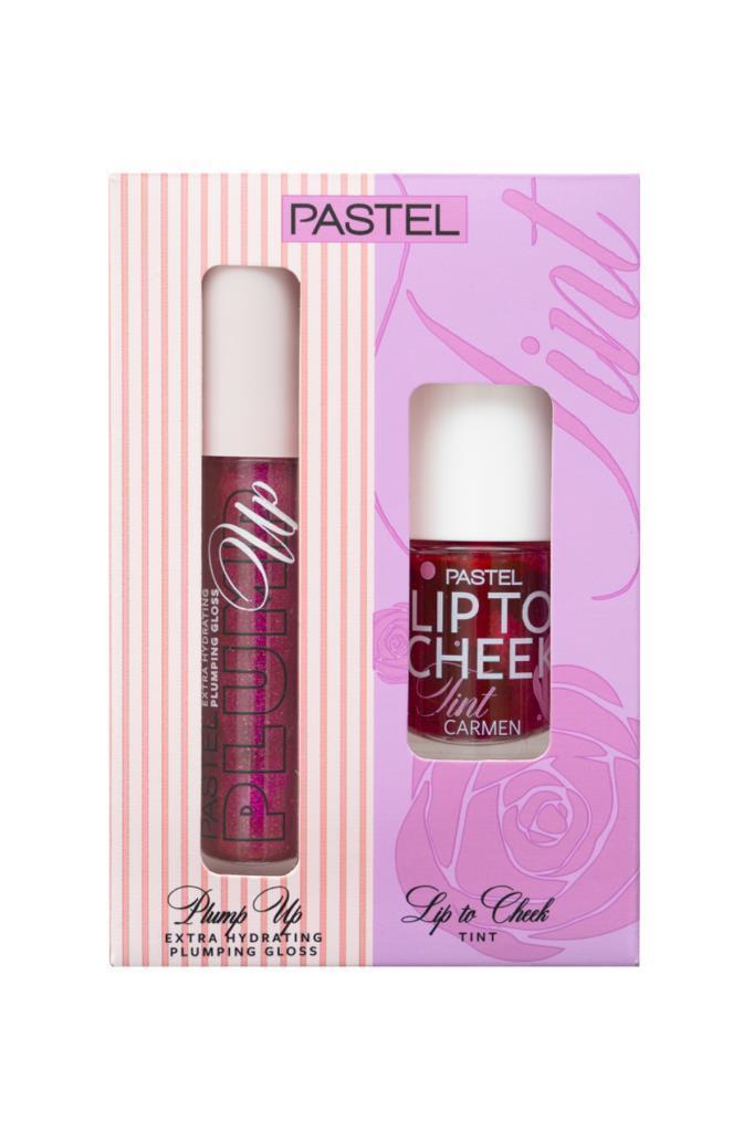 Pastel Plump Up Dudak Parlatıcısı 207 Mariposa&Lip To Cheek Tint 01 Carmen