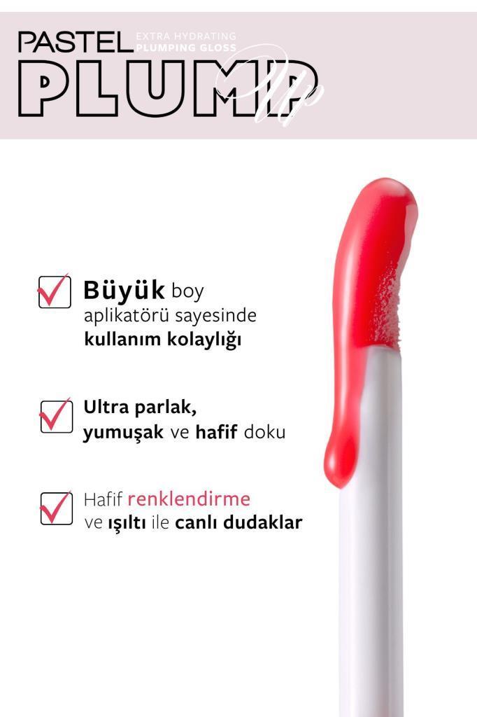 Pastel Plump Up Gloss 204 Spicy Sweet- Dolgunlaştırıcı Dudak Parlatıcısı