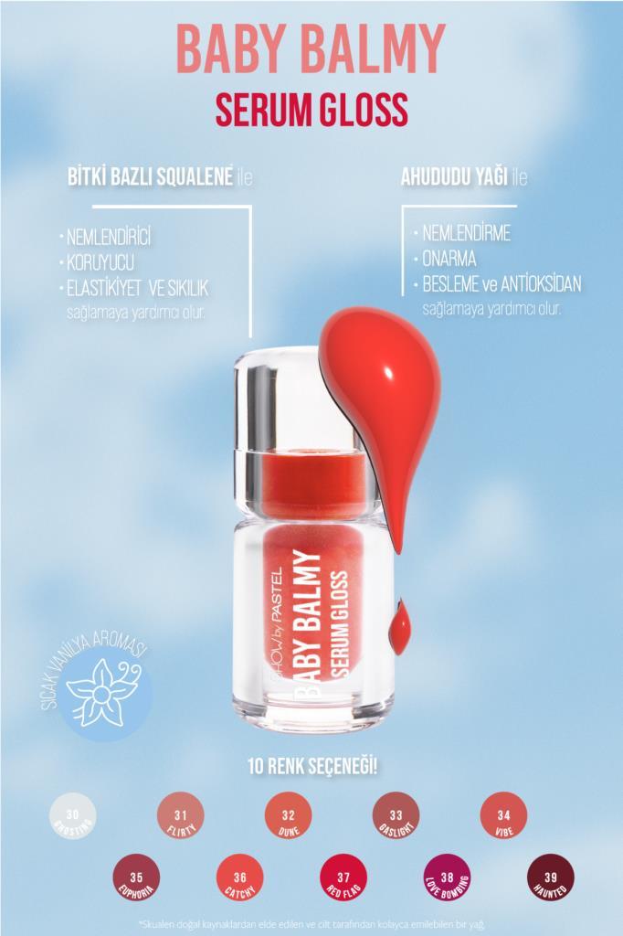 Pastel Show By Baby Balm Serum Gloss 36 Catchy Dudak Parlatıcısı 