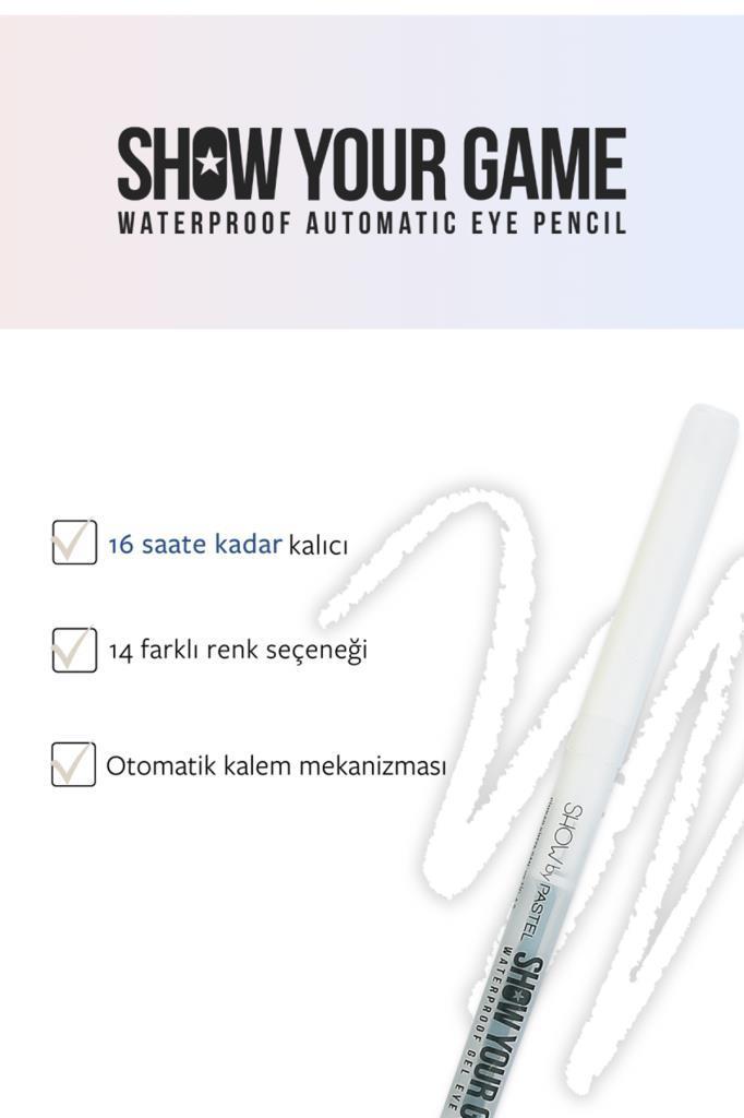 Pastel Show Your Game Gel Eye Pencil 405 Göz Kalemi
