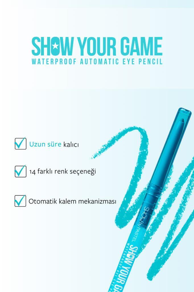 Pastel Show Your Game Gel Eye Pencil 412 Göz Kalemi