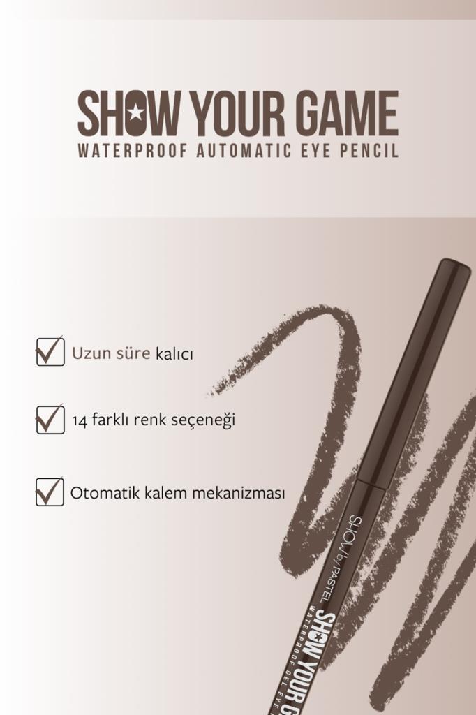 Pastel Show Your Game Gel Eye Pencil 414 Göz kalemi