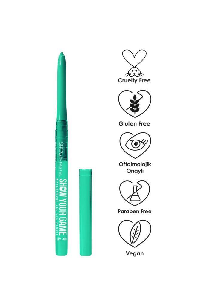 Pastel Show Your Game Waterproof Gel Eye Pencil 411 Göz Kalemi
