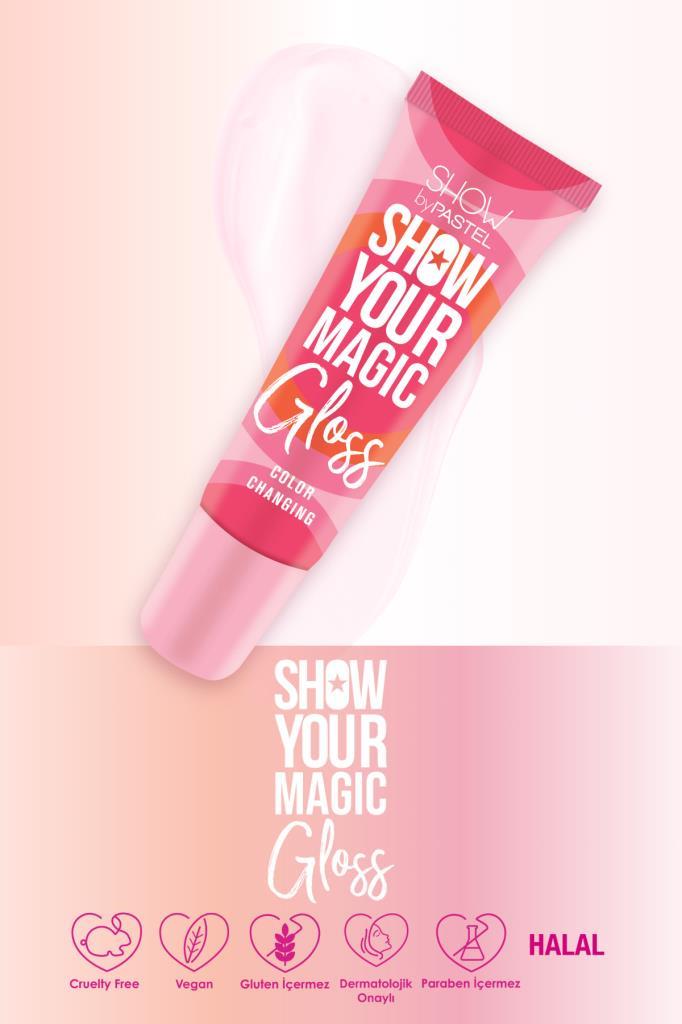 Pastel Show Your Magic Gloss Color Changing Dudak Parlatıcısı
