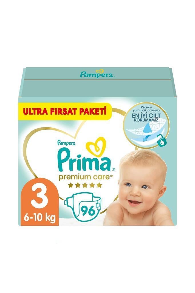 Prima Premium Care 3 Beden 96 Adet Midi Bebek Bezi
