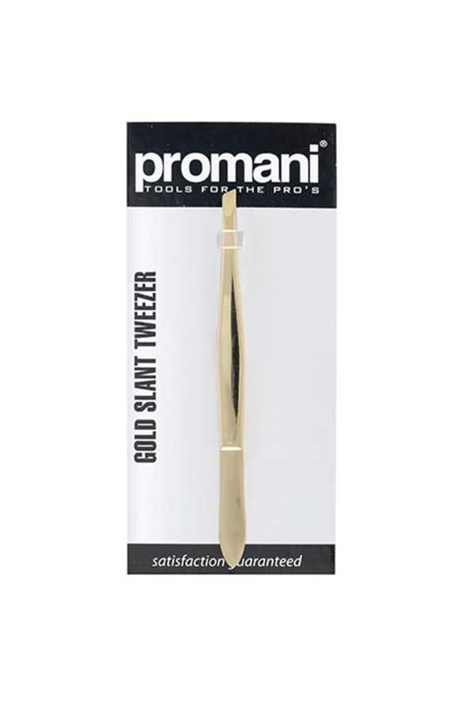 Promani PR923 Altın Eğik Uçlu Cımbız 