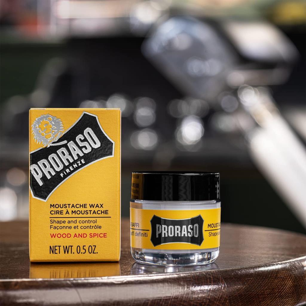 Proraso Moustache Wax Wood And Spice 15 ml Bıyık Şekillendirici Wax