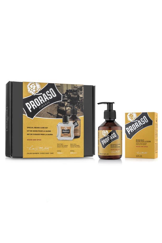Proraso Special Beard Care Set Wood and Spice 200 ml Sakal Bakım Set