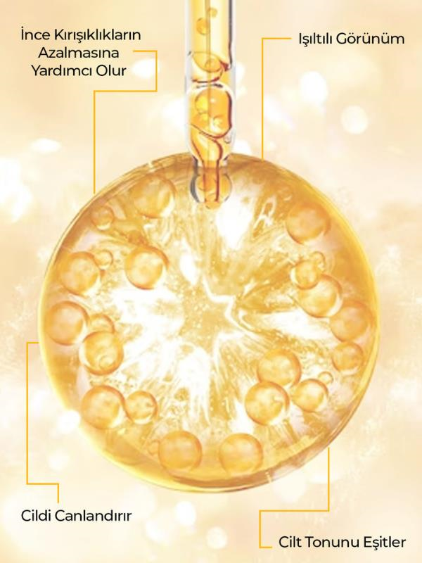 Ronna Beauty Cilt Tonu Eşitleyici Vitamin C Serum 30 ml Ascorbic Acid 10% Panthenol