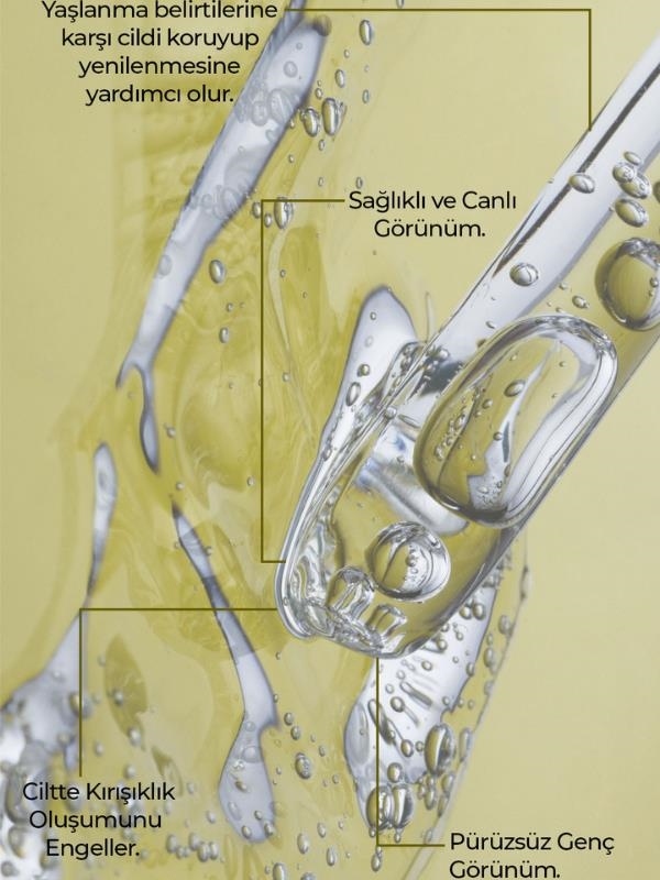 Ronna Beauty Yaşlanma Karşıtı Ve Aydınlatıcı Anti-Aging Serum 30 ml Retinol 1% Collagen Niacinamide