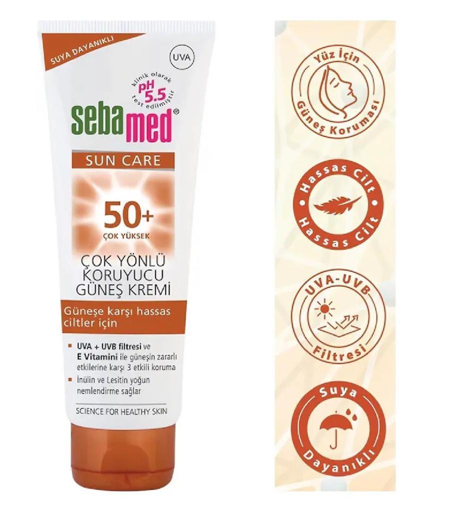 Sebamed Sun Care SPF50+ Güneş Kremi 75 ml