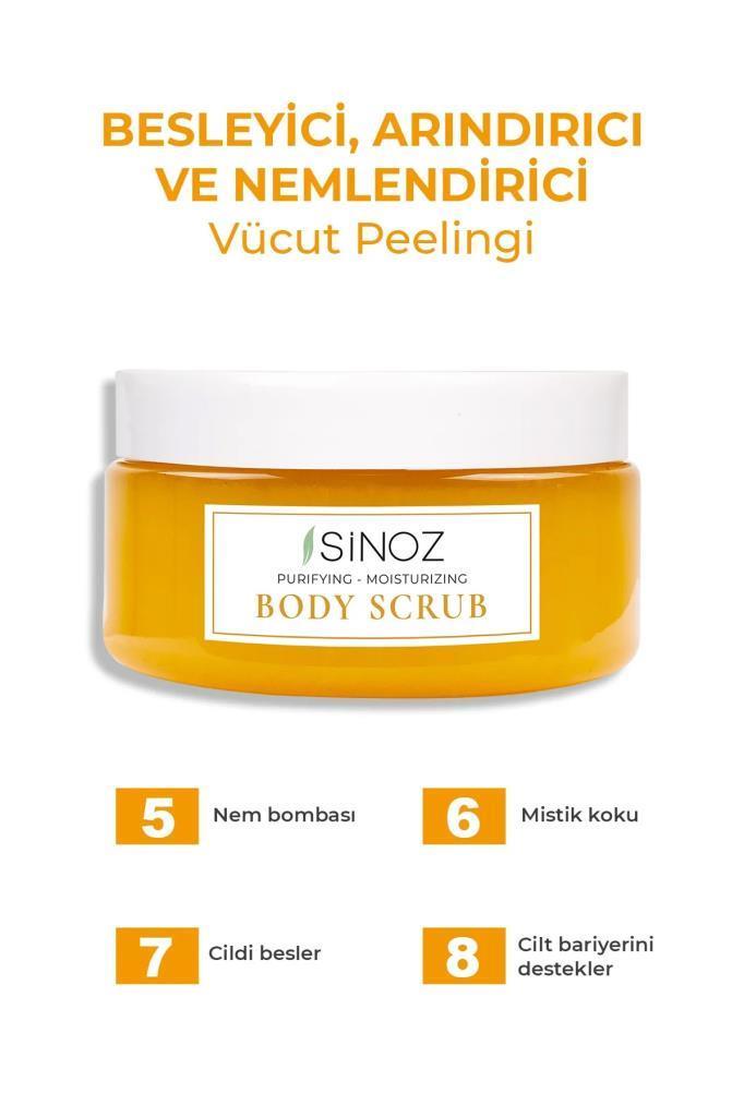 Sinoz Body Scrub Gold Aura Vücut Peelingi 250 ml
