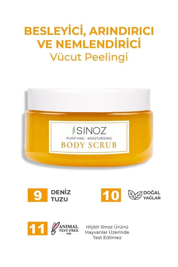 Sinoz Body Scrub Gold Aura Vücut Peelingi 250 ml